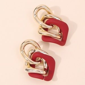 Ginny link chain earrings